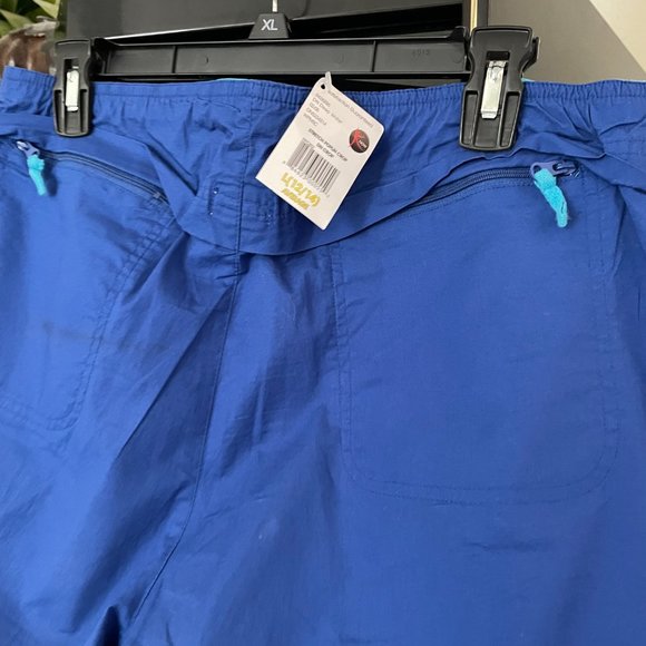 NWT Royal Blue Danskin Capri Pants-Large 12-14 - Picture 2 of 6